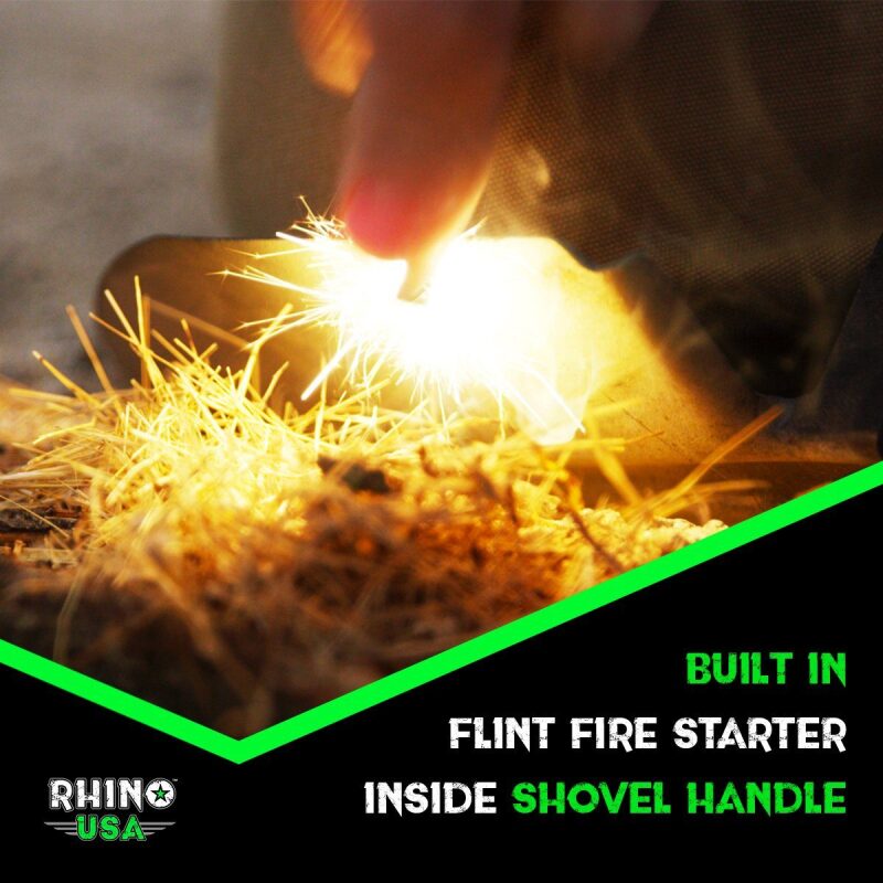 Rhino USA Ultimate Survival Shovel Camping Equipment Rhino USA