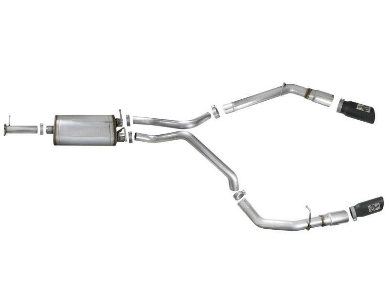 aFe MACH Force-Xp 3in 409 SS Cat-Back Exhaust 2019 RAM 1500 V8-5.7L w/ Black Tip Catback aFe