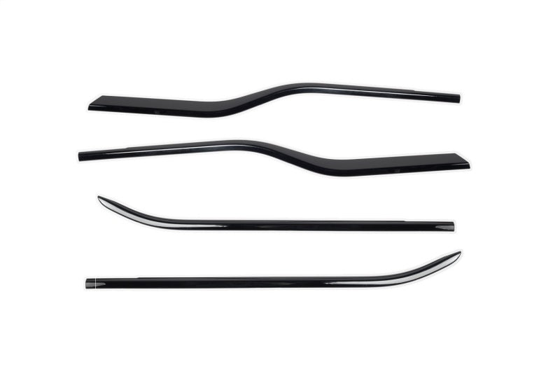 Putco 15-20 Ford F-150 - Super Cab (ABS Window Trim) Tinted Window Trim Accents Exterior Trim Putco