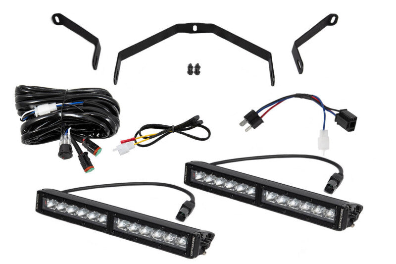 Diode Dynamics 14-21 Toyota Tundra SS12 Driving Light Kit - Amber Driving Light Bars & Cubes Diode Dynamics