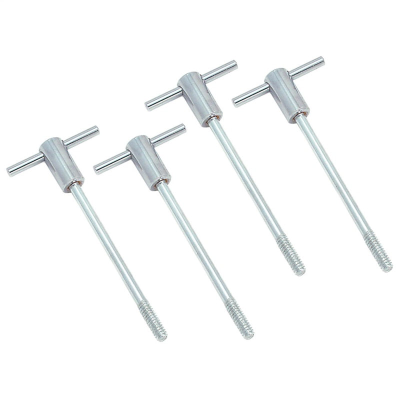 Spectre Chevy Center Bolt Valve Cover Bolt Set T-Bar - Chrome 4 Pack Hardware Kits - Other Spectre