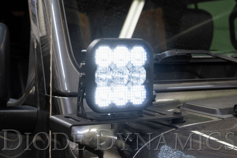 Diode Dynamics SS5 LED Pod Pro - White Combo (Single) Light Accessories and Wiring Diode Dynamics