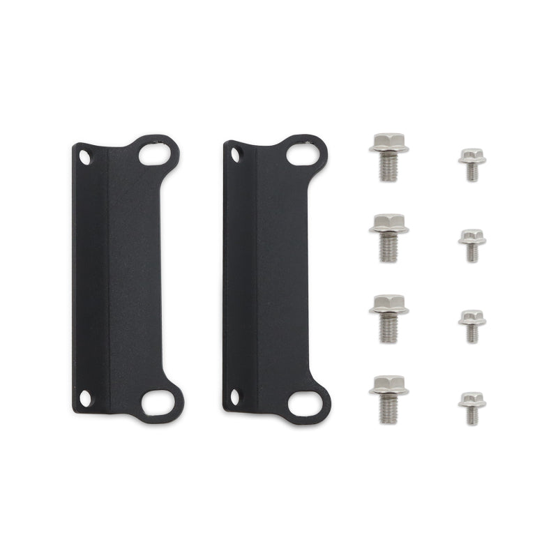 Mishimoto Universal 10in. Heavy-Duty Oil Cooler Fan Shroud - Micro Wrinkle Black Fans & Shrouds Mishimoto