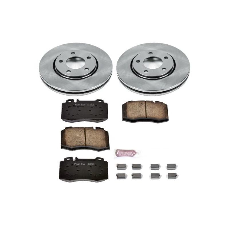 Power Stop 03-07 Chrysler Town & Country Front Autospecialty Brake Kit Brake Kits - OE PowerStop