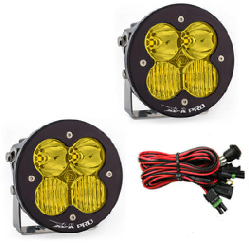 Baja Designs XL R Pro Series Driving Combo Pattern Pair LED Light Pods - Amber Light Bars & Cubes Baja Designs