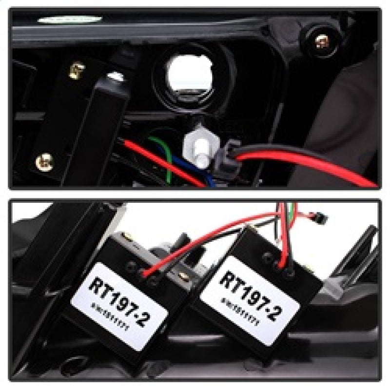 Spyder Audi A5 08-12 LED Tail Lights Black ALT-YD-AA508-LED-BK Tail Lights SPYDER