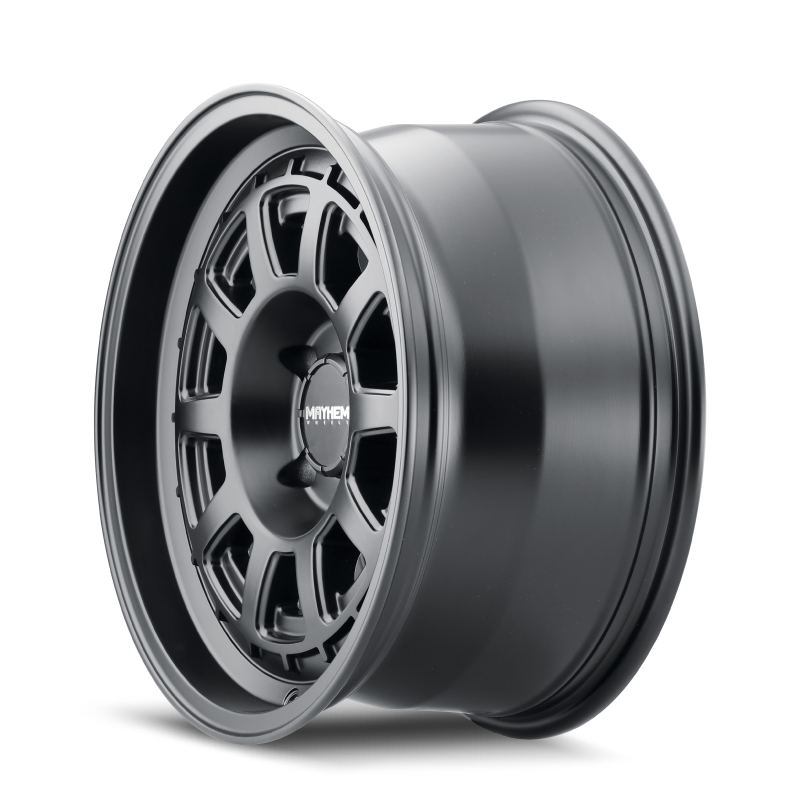 Mayhem 8303 Voyager 18x9 / 6x139.7 BP / 0mm Offset / 106mm Hub Matte Black Wheel Wheels - Cast Mayhem