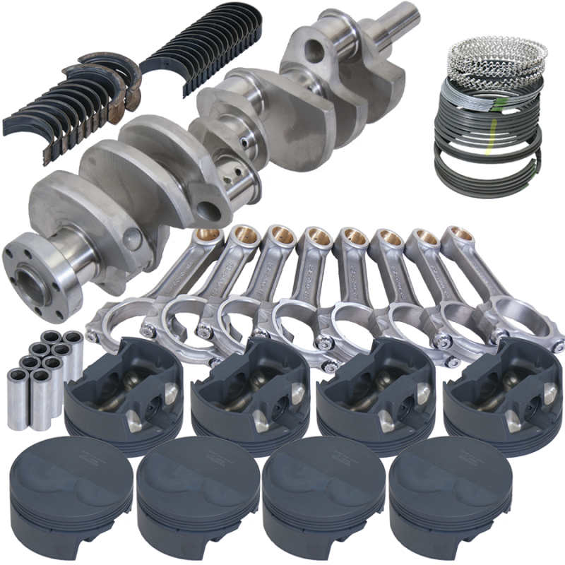 Eagle Ford 302 TW Heads 3.400in Crank 5.400in I-Beam Rods -6cc 4.030in Pistons Rotating Assembly Rotating Assemblies Eagle