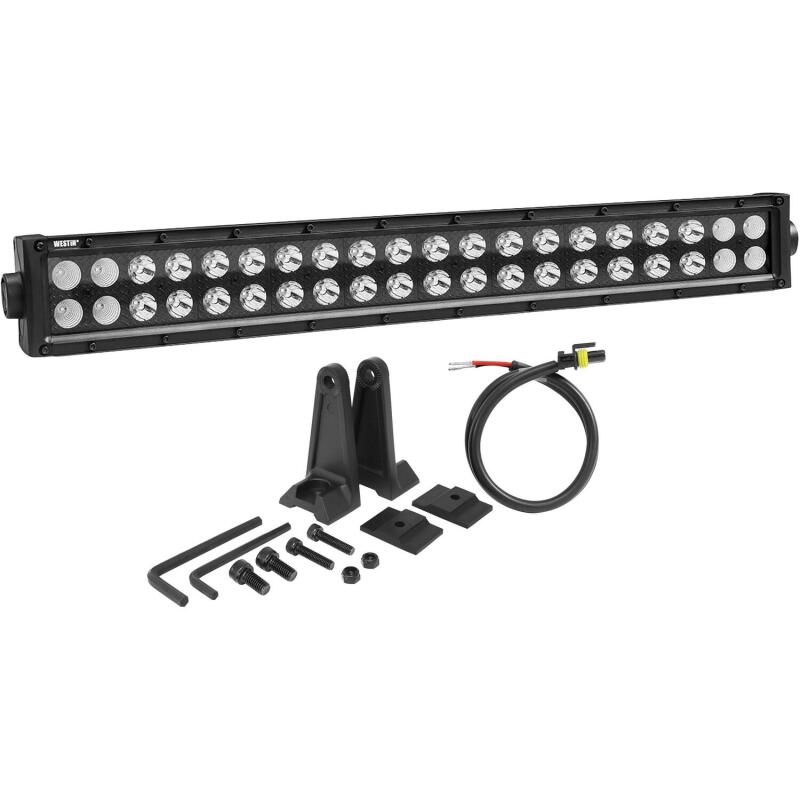 Westin B-FORCE LED Light Bar Double Row 20 inch Combo w/3W Cree - Black Light Bars & Cubes Westin