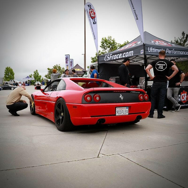 CSF Ferrari F355 High Performance All-Aluminum Radiator - Left Radiators CSF