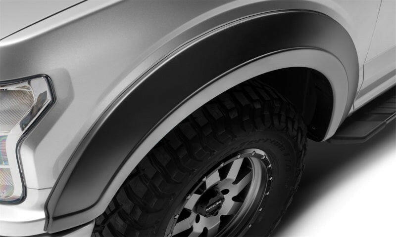 Bushwacker 18-19 Ford F-150 Extend-A-Fender Style Flares 4pc. - Black Fender Flares Bushwacker