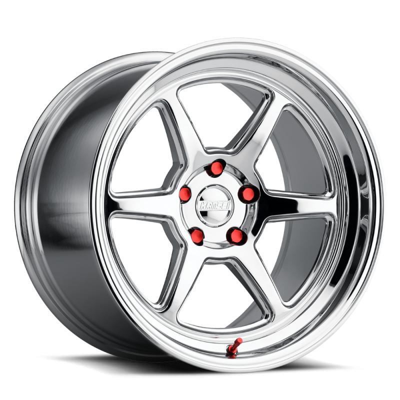 Kansei K14X Roku 18x8.5in / 5x114.3 BP / 35mm Offset / 73.1mm Bore - Chrome Wheels - Forged Kansei