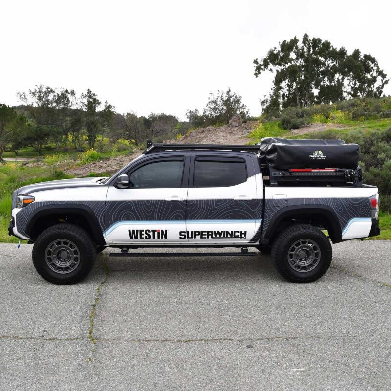 Westin 05-23 Toyota Tacoma Double Cab Pro-e Running Boards - Tex. Blk Running Boards Westin