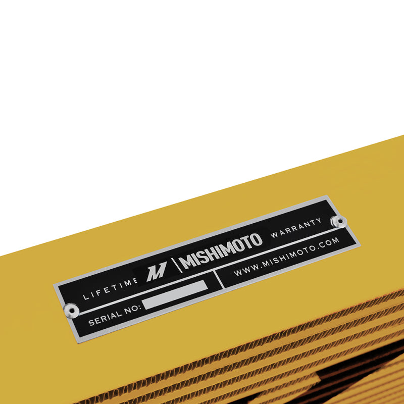 Mishimoto Universal Intercooler S-Line - Gold Intercoolers Mishimoto