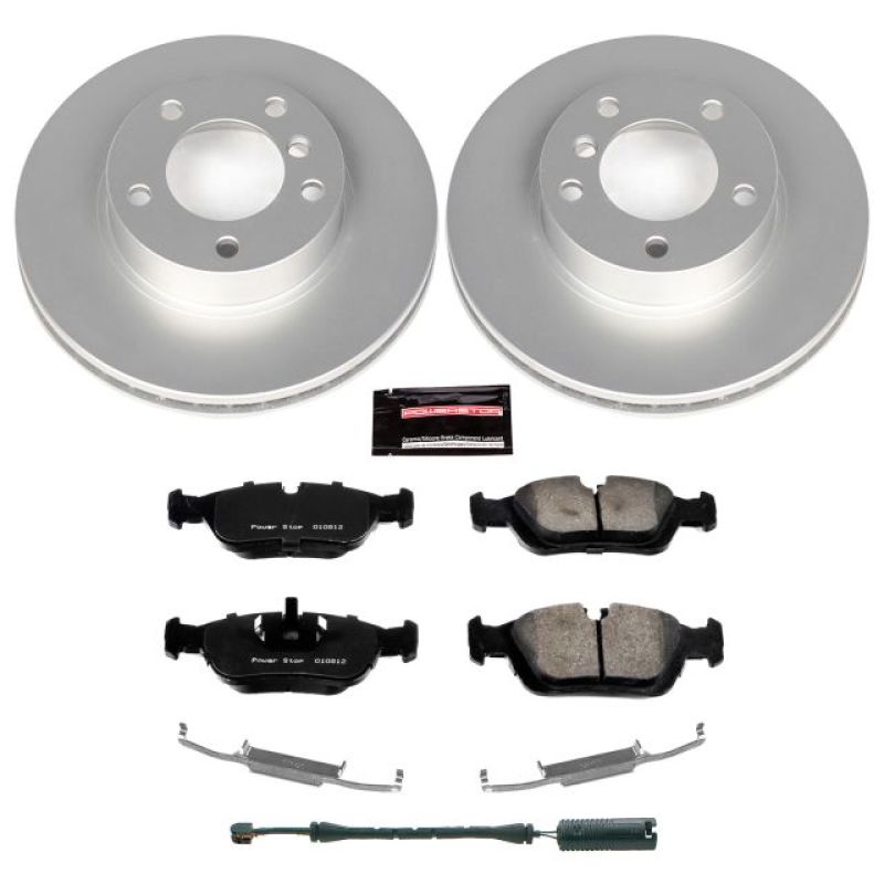 Power Stop 92-98 BMW 318i Front Z23 Evolution Sport Coated Brake Kit Brake Kits - Performance D&S PowerStop