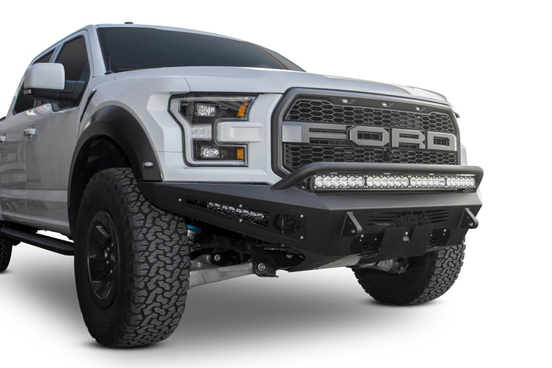 Addictive Desert Designs 17-18 Ford F-150 Raptor Front License Plate Bracket Brackets Addictive Desert Designs