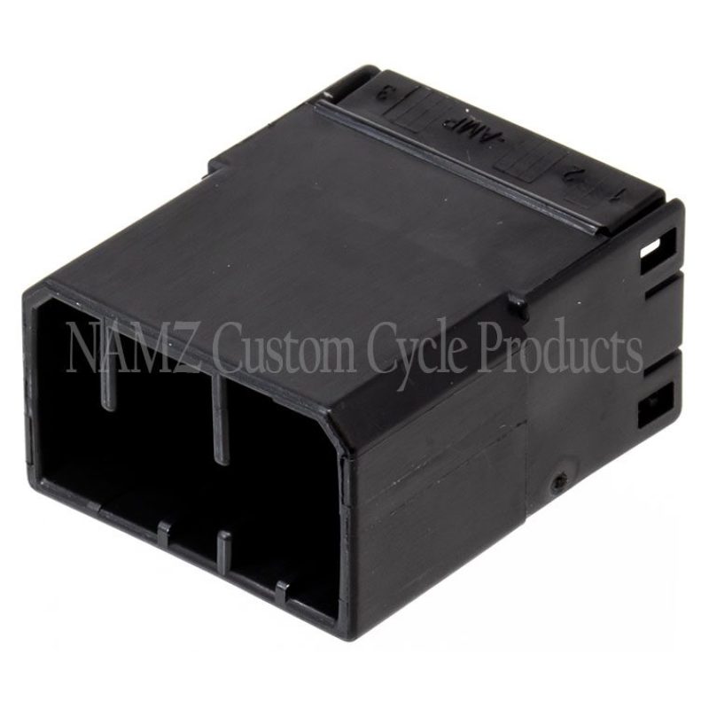 NAMZ AMP Multilock 8-Position Male Wire Cap Housing (HD 73108-96BK) Wiring Connectors NAMZ