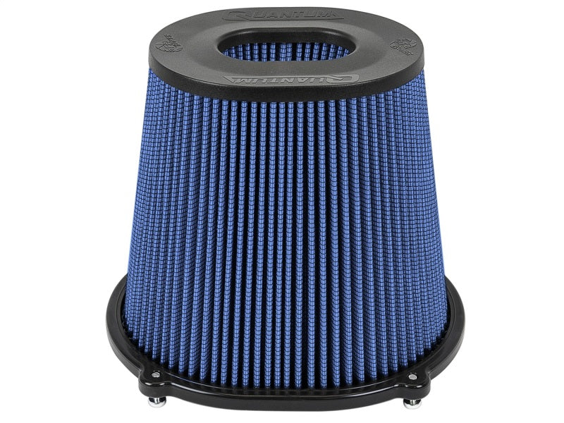 aFe Quantum Pro-5 R Air Filter Inverted Top - 5in Flange x 8in Height - Oiled P5R Cold Air Intakes aFe