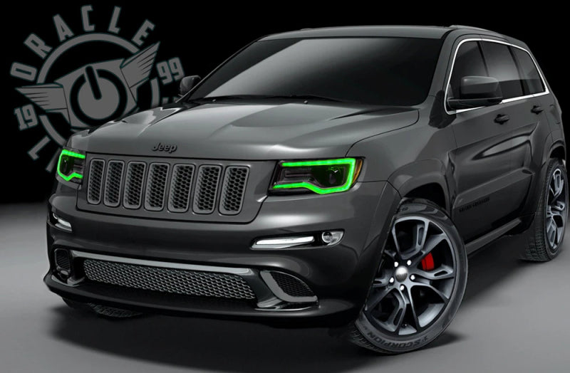 Oracle 1421 Jeep Grand Cherokee Dynamic Headlight DRL Upgrade Kit ColorSHIFT Dynamic Headlights ORACLE Lighting