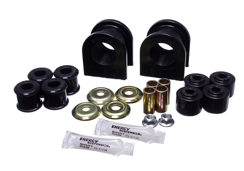 Energy Suspension 89-11 Ford F53 Motorhome Black 36mm Rear Sway Bar Bushing Set Bushing Kits Energy Suspension