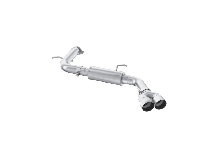MBRP 21-24 Hyundai Elantra Aluminized Steel 3in Axle-Back Single Rear Exit with Dual Outlet Tip Axle Back MBRP