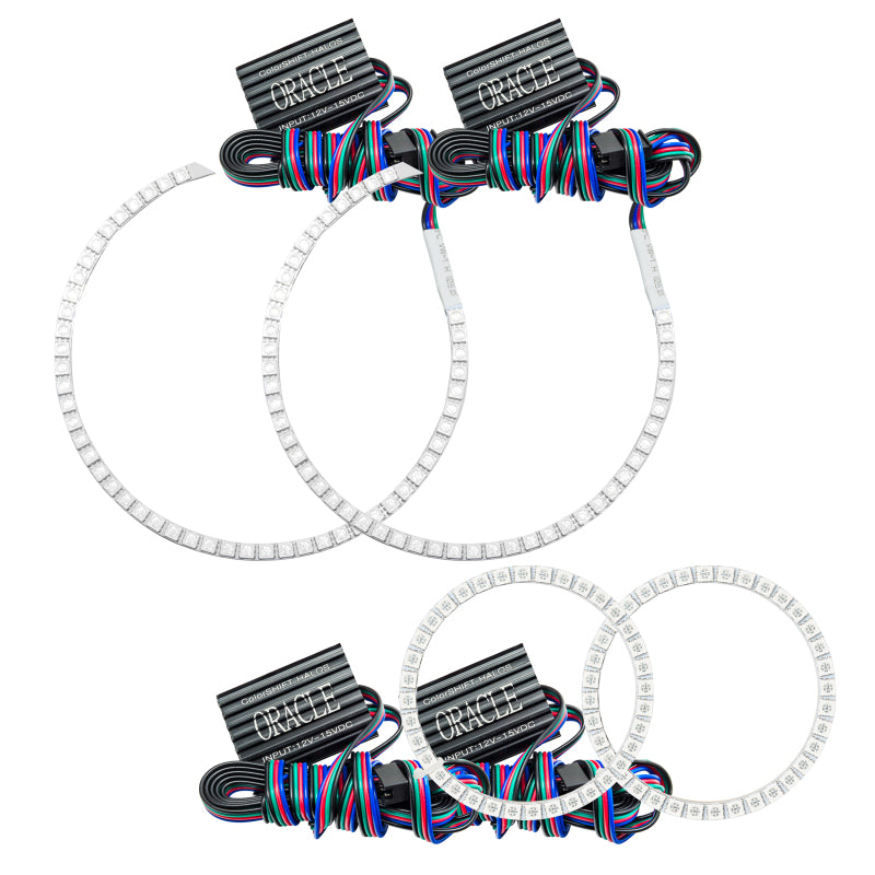 Oracle Mini Cooper Countryman 11-15 Halo Kit - ColorSHIFT w/o Controller Headlights ORACLE Lighting