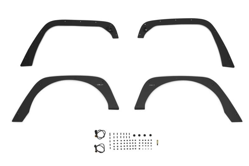 DV8 Offroad 07-18 Jeep Wrangler JK Fender Flare Deletes Fenders DV8 Offroad