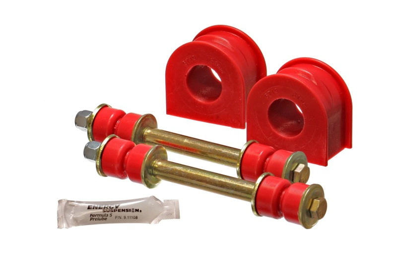 Energy Suspension 99-04 Ford F150 Lightning 2WD 31mm Red Front Sway Bar Bushing Set (Inc E/Links) Bushing Kits Energy Suspension