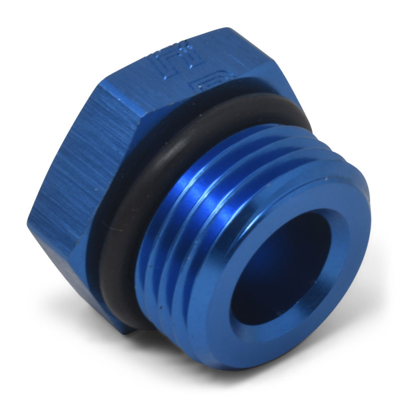 Russell Performance -12 AN Straight Thread Plug (Blue) Fittings Russell