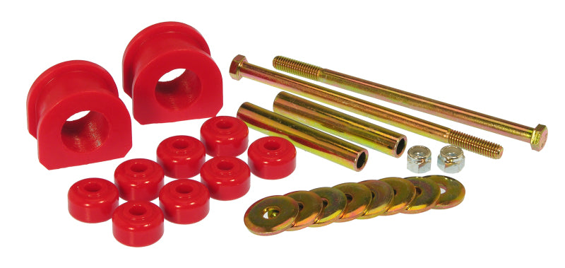 Prothane 82-01 GM S10 2wd Front Sway Bar Bushings - 1 1/8in - Red Sway Bar Bushings Prothane
