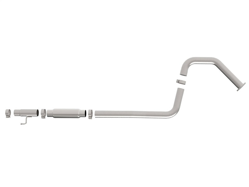 aFe Takeda 3in 304 Stainless Steel Mid-Pipe 17-18 Hyundai Elantra Sport I4 1.6L (t) X Pipes aFe