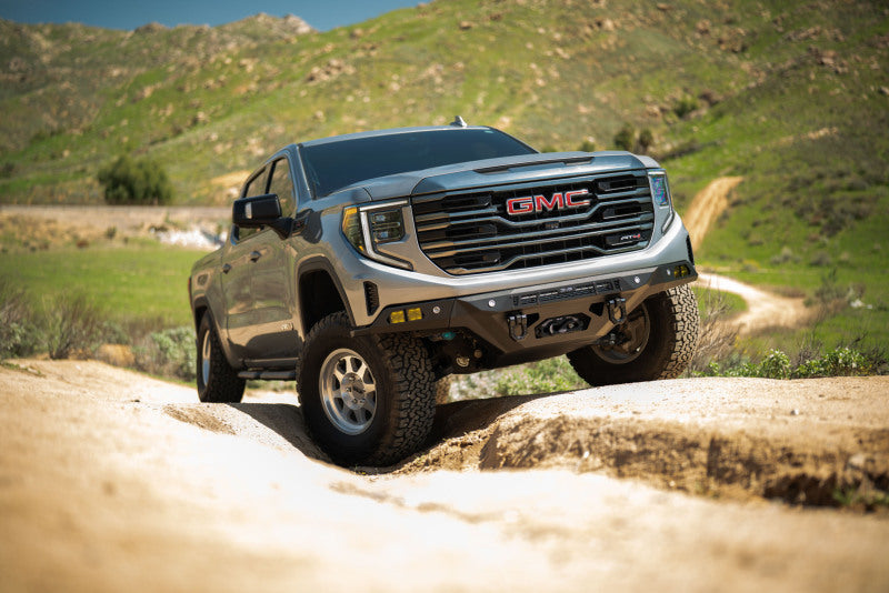 DV8 Offroad 2022+ GMC Sierra 1500 (Excl. AT4X & Diesel Models) Offroad Spec Series Front Bumper Bumpers - Steel DV8 Offroad