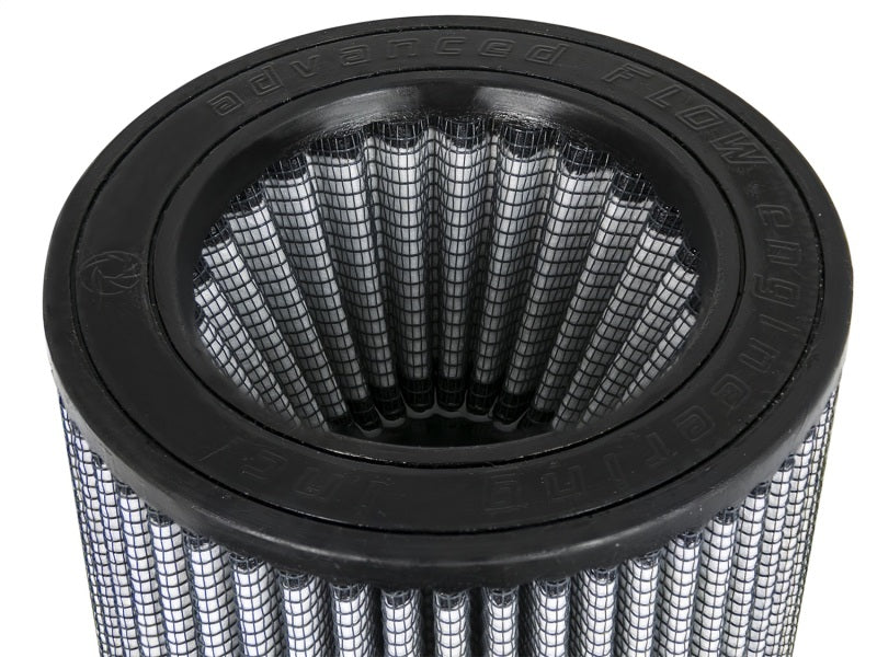 aFe Magnum FLOW Universal Air Filter - 4in Flange x 9in Height - Dry PDS Air Filters - Universal Fit aFe