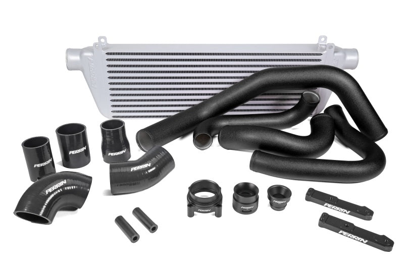 PERRIN 22-25 Subaru WRX Front Mount Intercooler Kit (Black Tubes & Silver Core) Intercoolers Perrin Performance