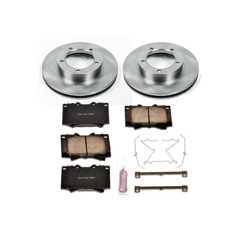 Power Stop 98-07 Lexus LX470 Front Autospecialty Brake Kit Brake Kits - OE PowerStop