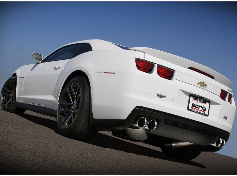 Borla 12-14 Chevrolet Camaro ZL1 Coupe 6.2L 8cyl AT/MT 6spd RWD Aggressive ATAK Catback Exhaust Catback Borla