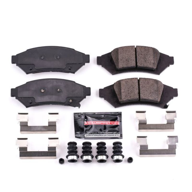 Power Stop 2004 Pontiac Grand Prix Front Z23 Evolution Sport Brake Pads w/Hardware Brake Pads - Performance PowerStop