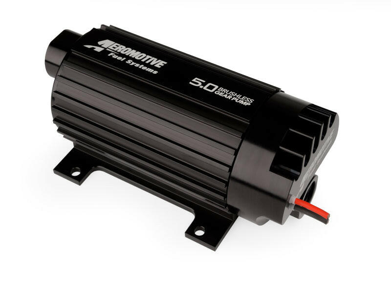 Aeromotive Brushless Spur Gear Fuel Pump w/TVS Controller - In-Line - 5gpm Fuel Pumps Aeromotive