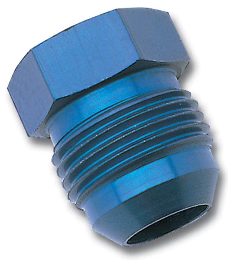 Russell Performance -12 AN Flare Plug (Blue) Fittings Russell