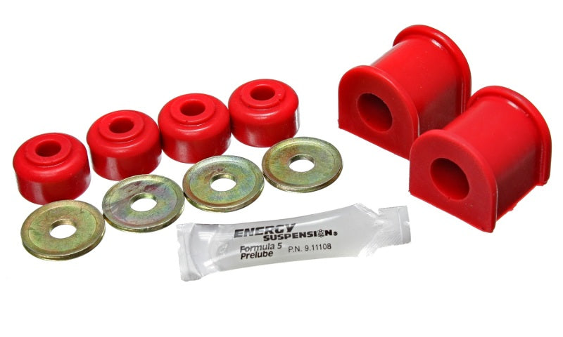 Energy Suspension 18Mm Rear Stabilizer Bushings - Red Bushing Kits Energy Suspension