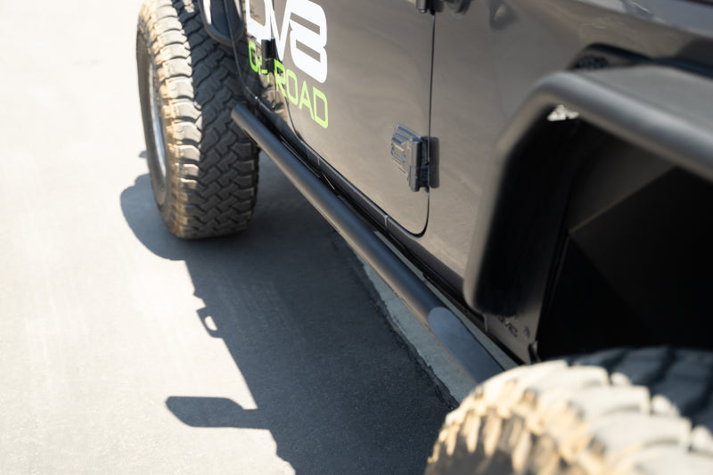 DV8 Offroad 18-23 Jeep Wrangler JL 4 Door FS-15 Series Rock Sliders Body Armor & Rock Rails DV8 Offroad