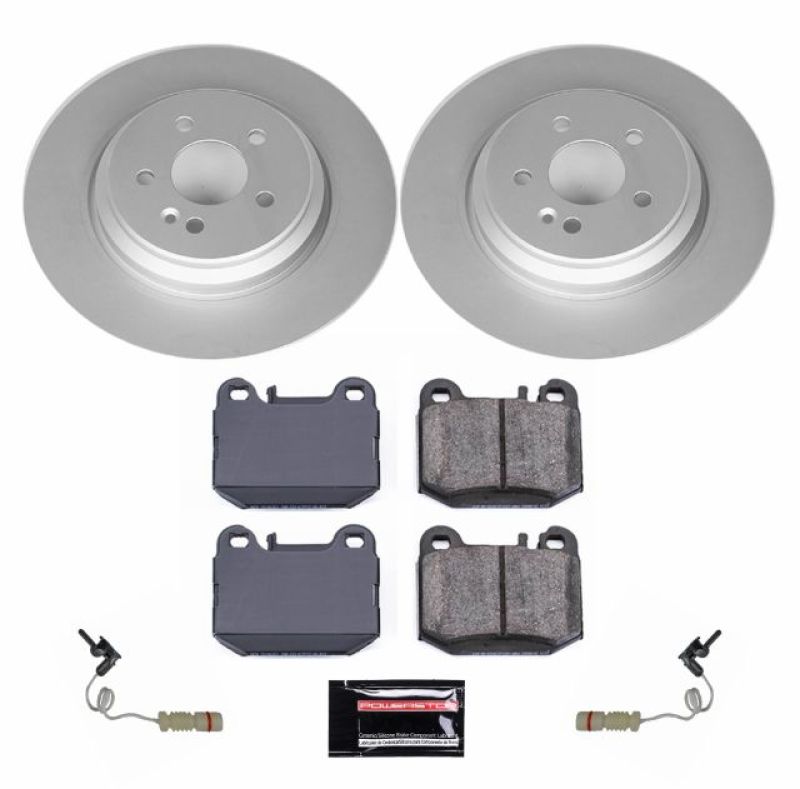 Power Stop 00-01 Mercedes-Benz ML430 Rear Z23 Evolution Sport Coated Brake Kit Brake Kits - Performance D&S PowerStop