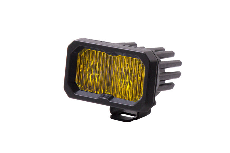 Diode Dynamics Stage Series 2 In LED Pod Sport - Yellow Fog Standard ABL Each Light Accessories and Wiring Diode Dynamics