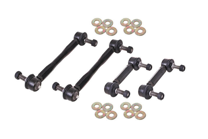 BMR 15-17 S550 Mustang Front and Rear Sway Bar End Link Kit - Black Suspension Arms & Components BMR Suspension