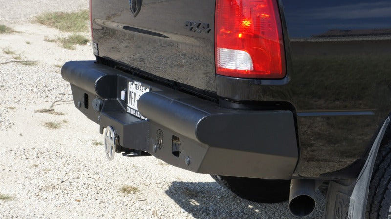 Road Armor 10-18 Dodge 2500 Vaquero Rear Non-Winch Bumper - Tex Blk Bumpers - Steel Road Armor
