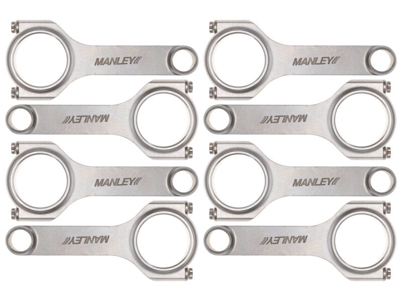 Manley Chevrolet Big Block H-Beam Connecting Rod Set - 6.135in Length Connecting Rods - 8Cyl Manley Performance