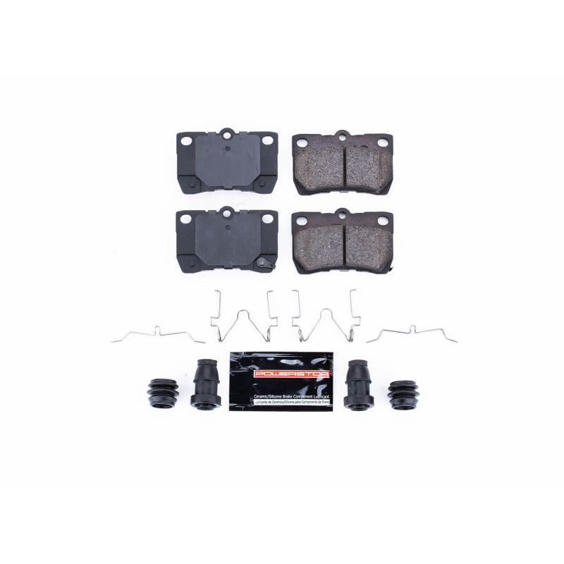 Power Stop 2006 Lexus GS300 Rear Z23 Evolution Sport Brake Pads w/Hardware Brake Pads - Performance PowerStop