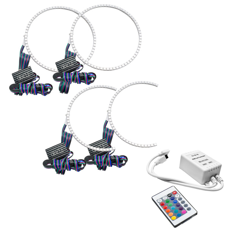 Oracle Dodge Magnum 05-07 Halo Kit - ColorSHIFT w/ Simple Controller Headlights ORACLE Lighting