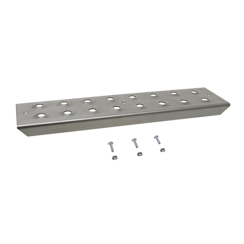 Westin 15in Step Plate w/screws (Set of 2)- Stainless Steel Hardware - Singles Westin