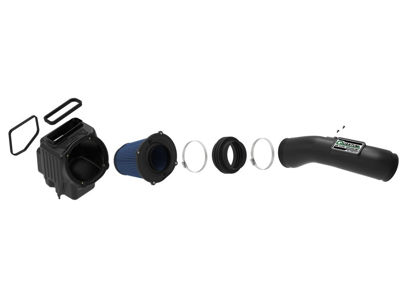 aFe Quantum Pro 5R Cold Air Intake System 17-18 GM/Chevy Duramax V6-6.6L L5P - Oiled Cold Air Intakes aFe